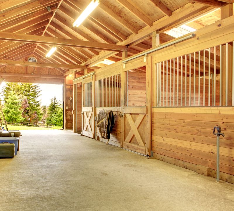 Barn Floor Construction